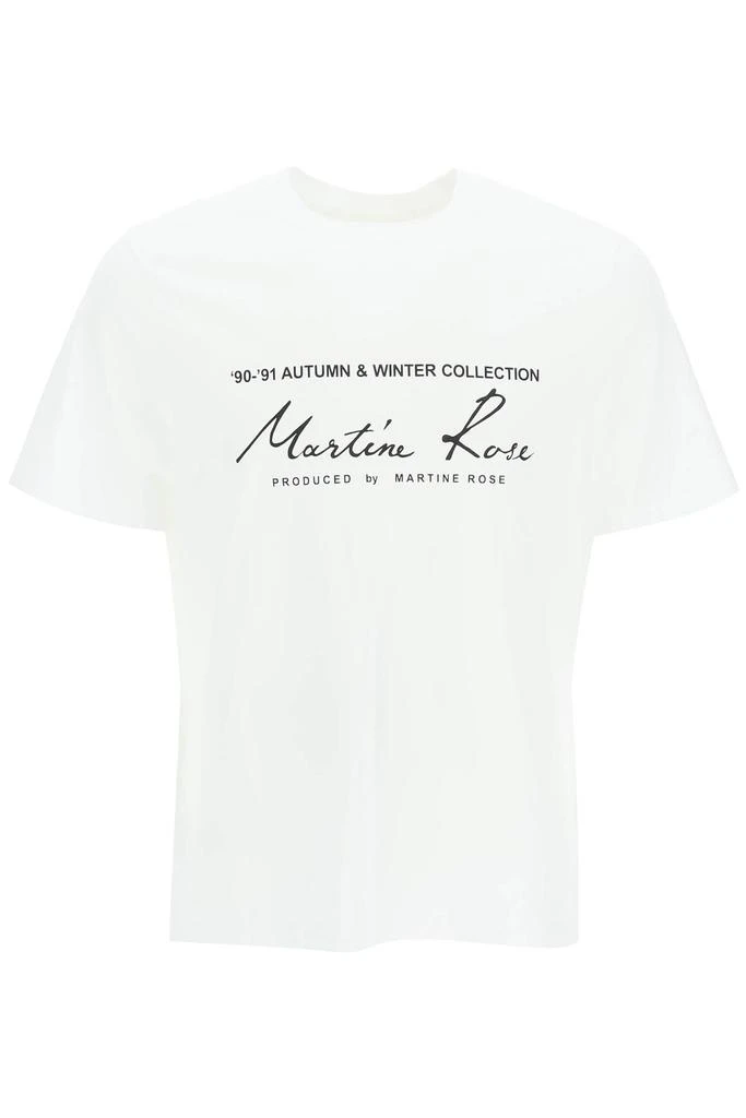 商品Martine Rose|LOGO LETTERING T-SHIRT,价格¥617,第1张图片