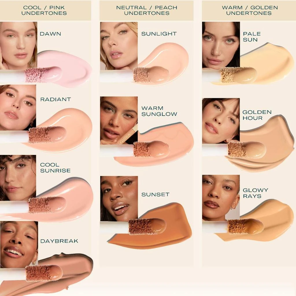 商品caliray|Hideaway Brightening + Hydrating Under Eye Color Corrector Concealer,价格¥218,第4张图片详细描述