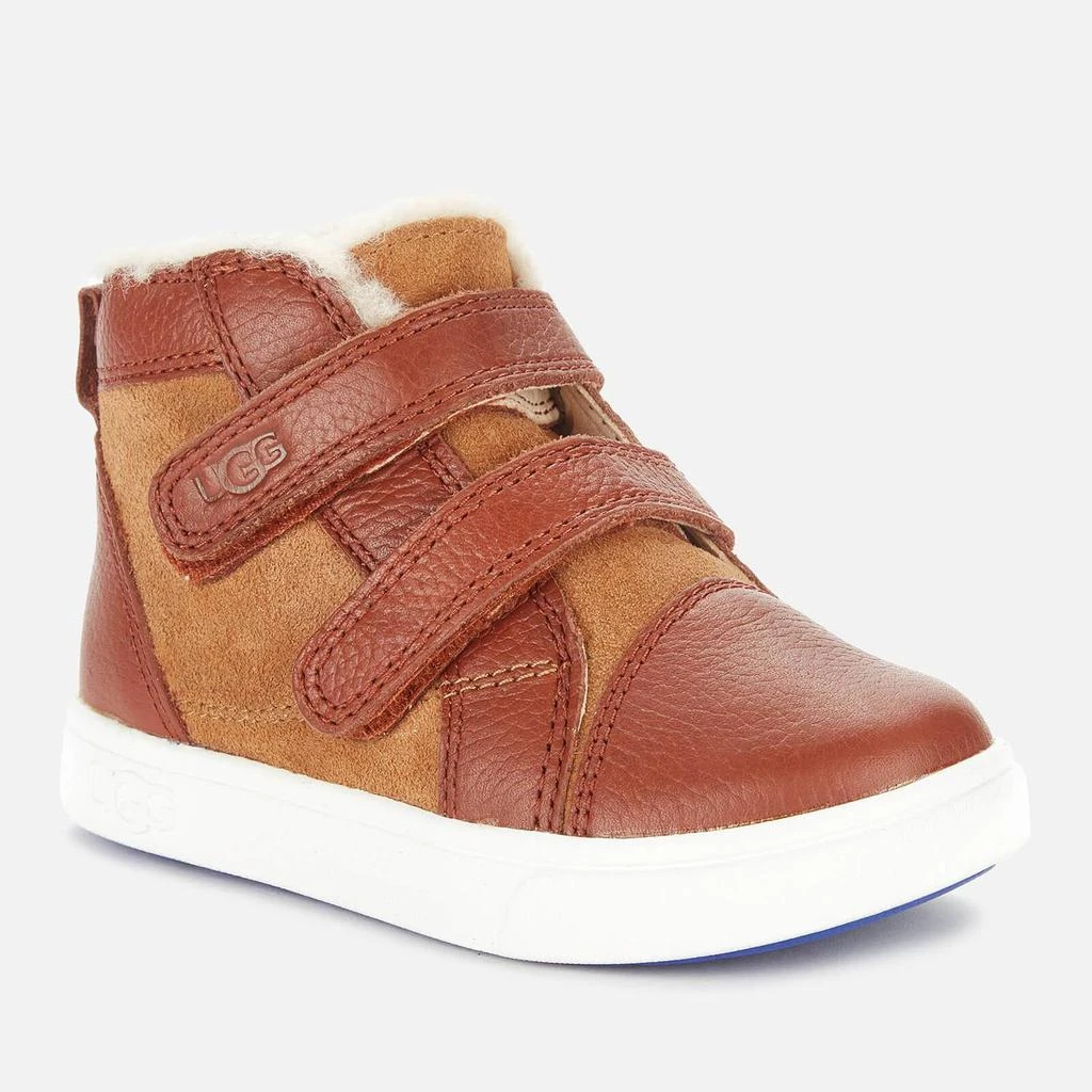 商品UGG|UGG Toddlers' Rennon II Hi-Top Trainers - Chestnut,价格¥375,第2张图片详细描述