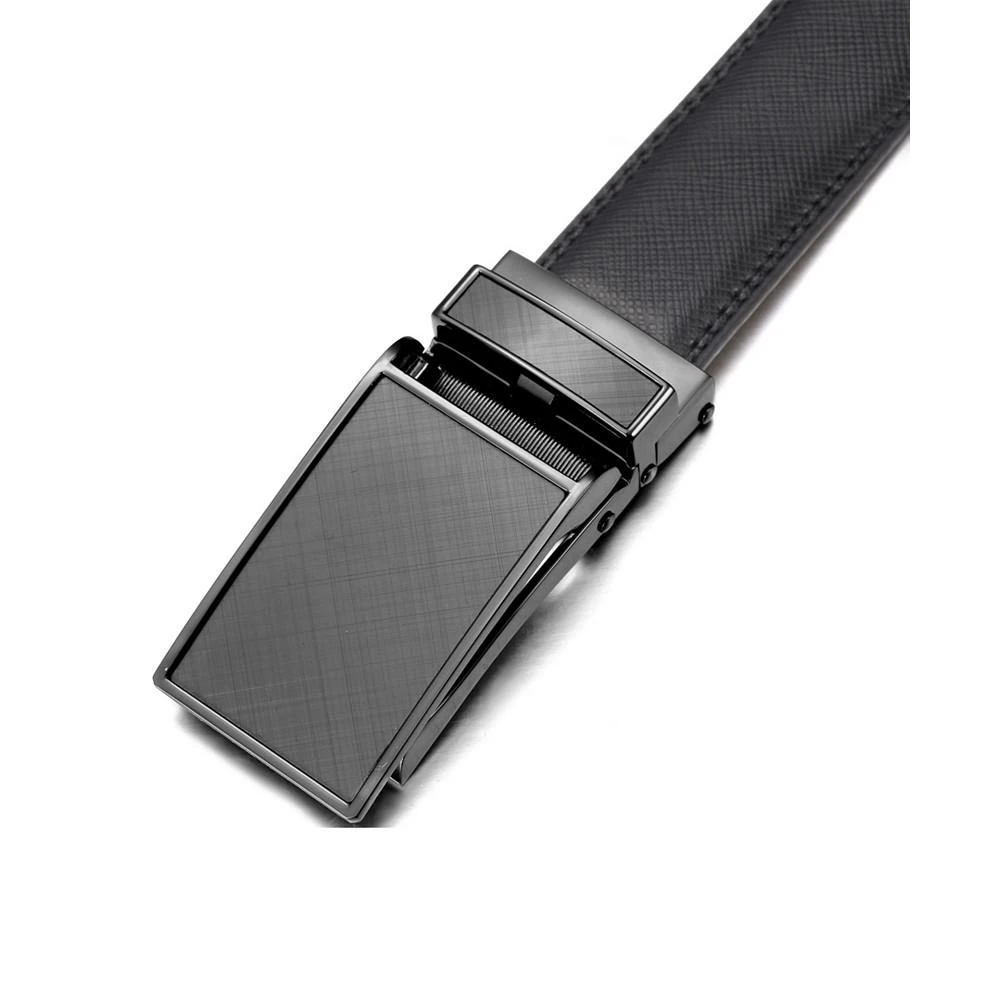 商品Mio Marino|Men's Linxx Designer Ratchet Leather Belt,价格¥187,第3张图片详细描述