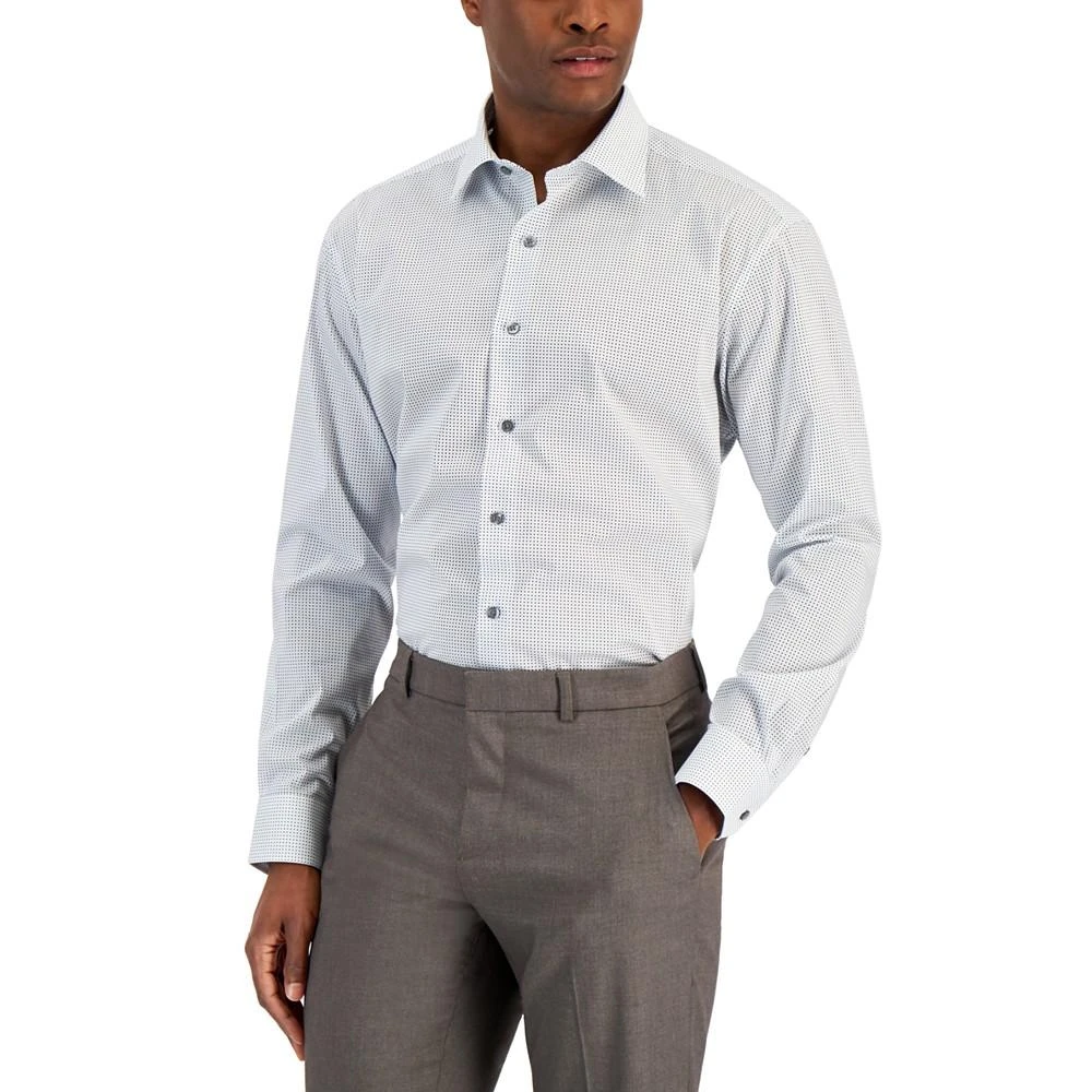 商品Alfani|Men's Regular Fit Traveler Stretch Dress Shirt, Created for Macy's,价格¥149,第1张图片