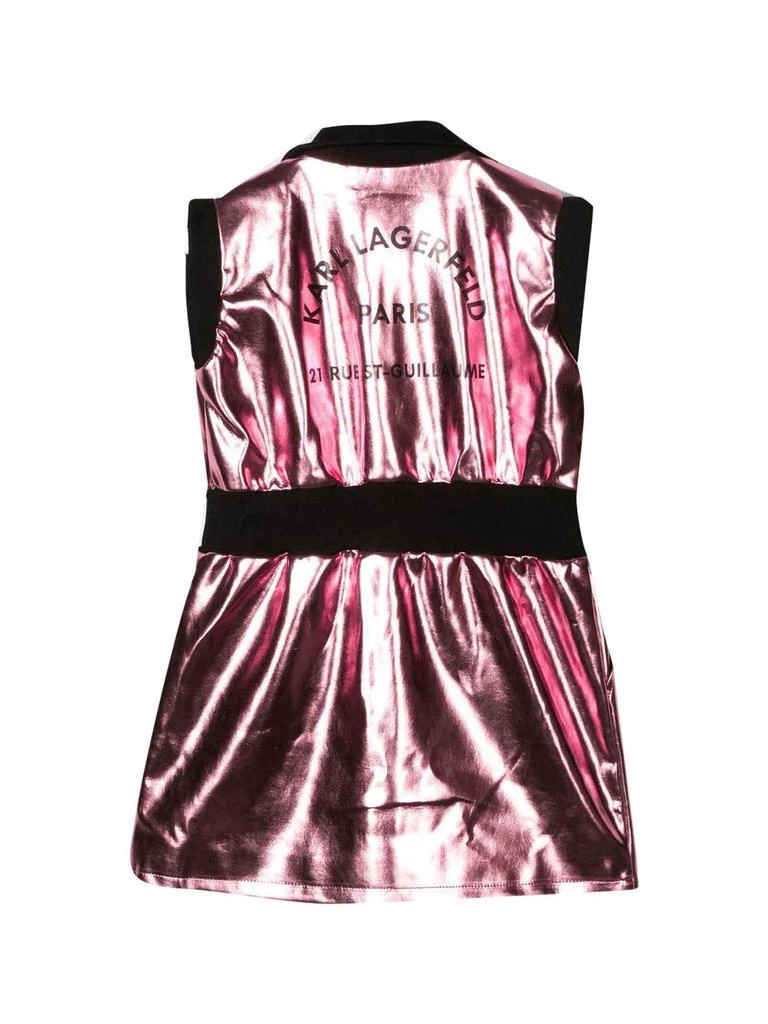 商品Karl Lagerfeld Paris|Karl Lagerfeld Kids Pink Dress Girl,价格¥1096,第2张图片详细描述