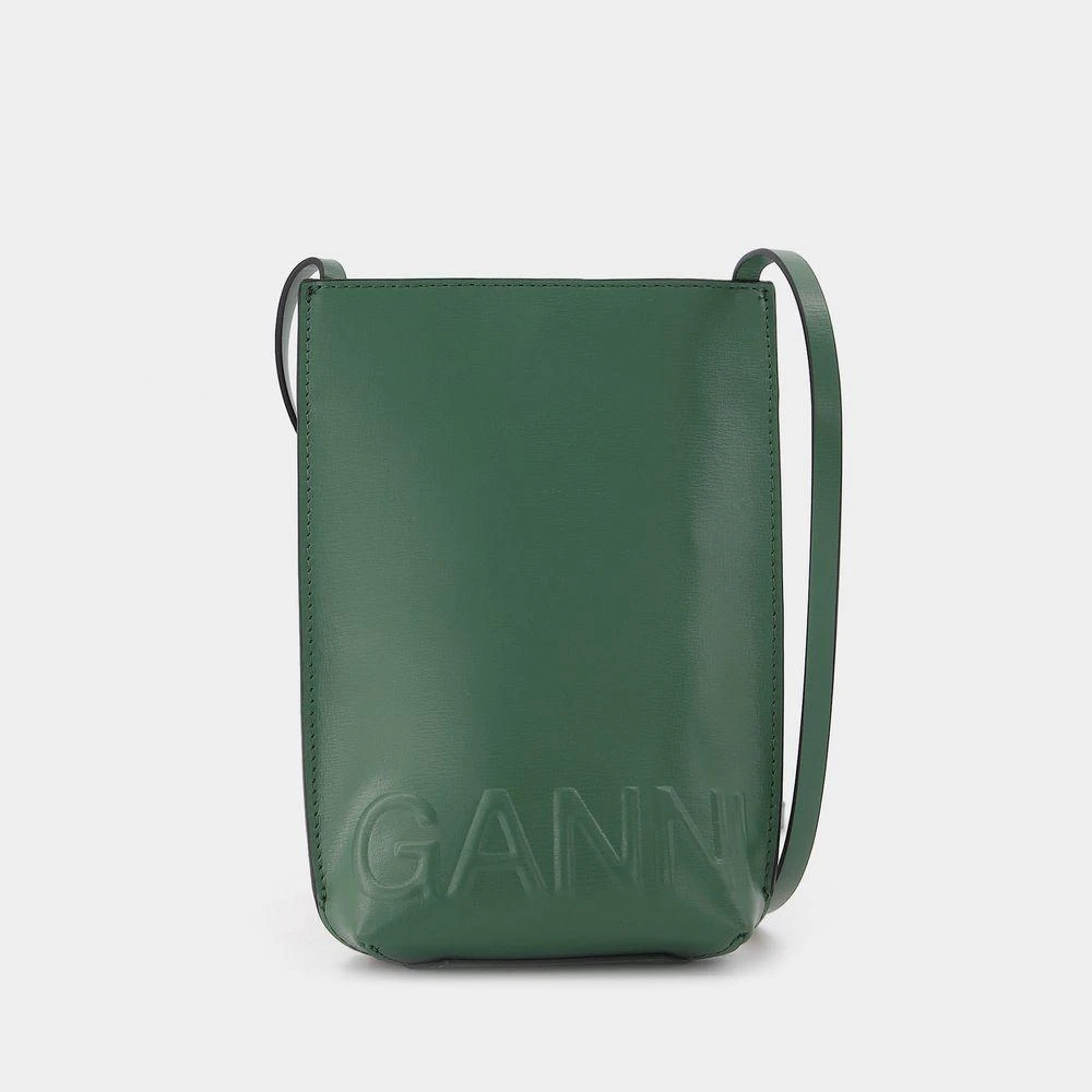 商品Ganni|Banner Bag in Khaki Leather,价格¥1069,第1张图片