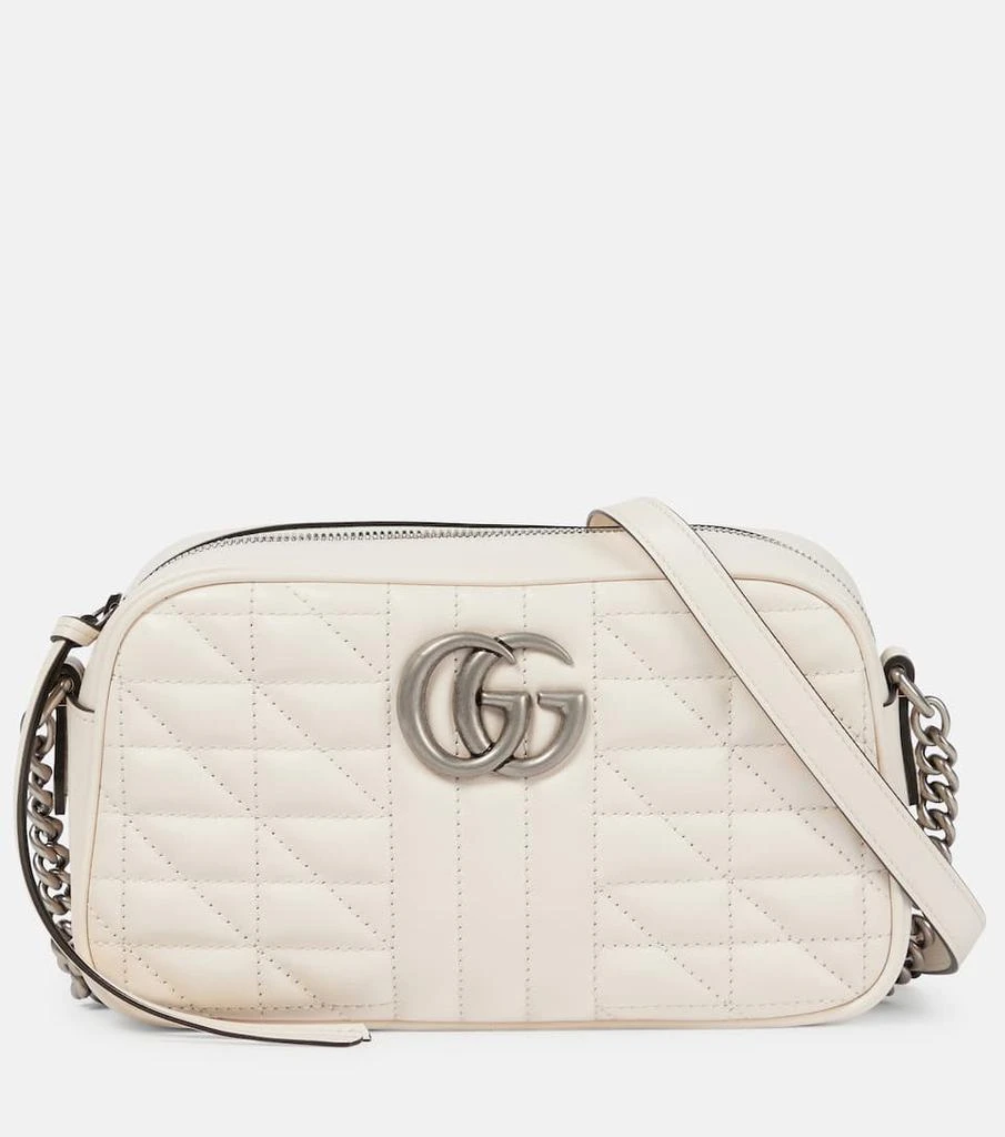 商品Gucci|GG Marmont Camera S号皮革单肩包,价格¥15084,第1张图片