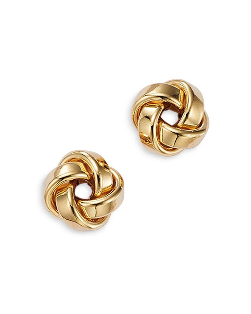 商品Bloomingdale's|Love Knot Stud Earrings in 14K Yellow Gold- Exclusive,价格¥3085,第1张图片