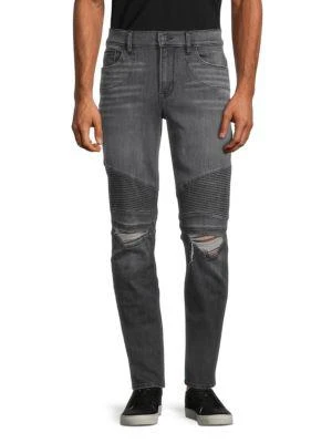 商品Hudson|Ethan Biker Skinny Jeans,价格¥321,第1张图片