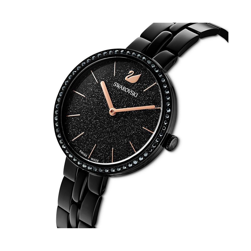商品Swarovski|Cosmopolitan Black Metal Bracelet Watch, 31.75 mm,价格¥1665,第4张图片详细描述