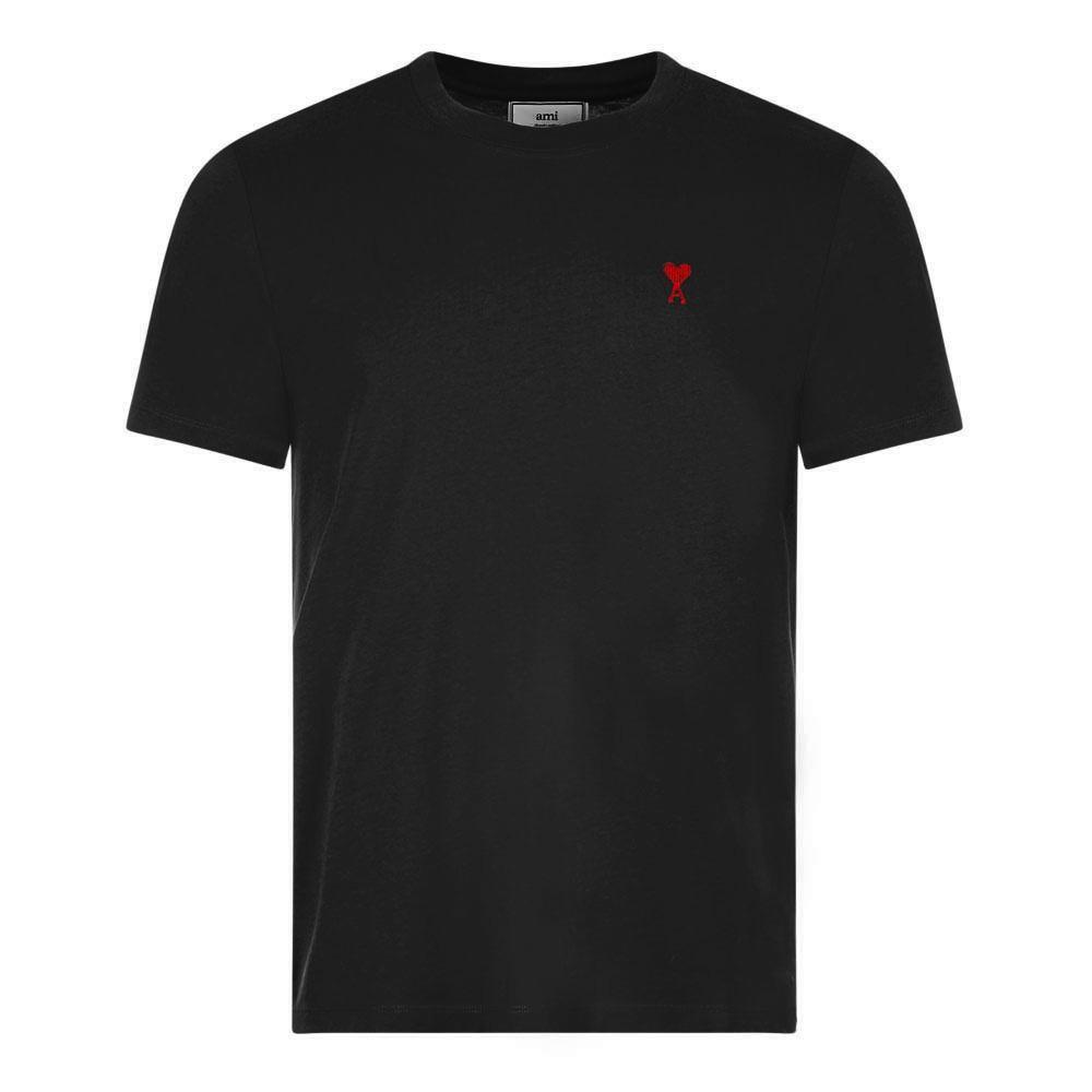 商品AMI|Ami Paris T-Shirt Logo - Black,价格¥585,第1张图片