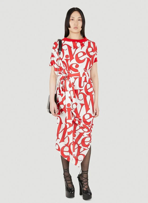 商品Vivienne Westwood|Annex Dress in Red,价格¥2632,第2张图片详细描述