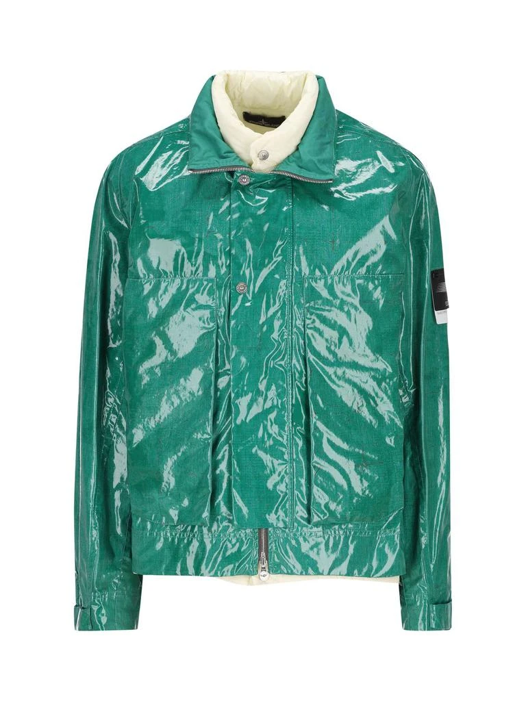 商品Stone Island|Stone Island Shadow Project Laminated Padded Jacket,价格¥7513,第1张图片