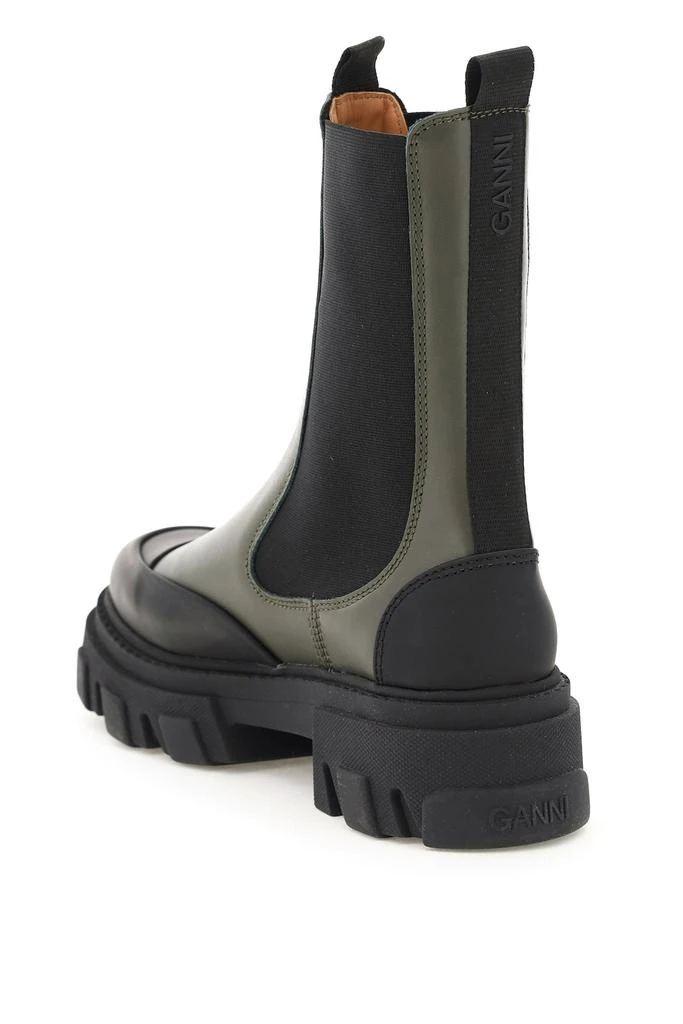 商品Ganni|Leather Mid Chelsea Boots,价格¥2275,第3张图片详细描述