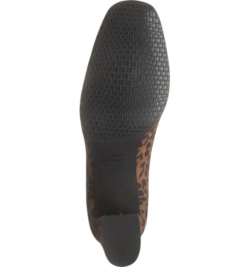 商品Stuart Weitzman|Mary Mid Block Heel Dress Pump,价格¥828,第5张图片详细描述
