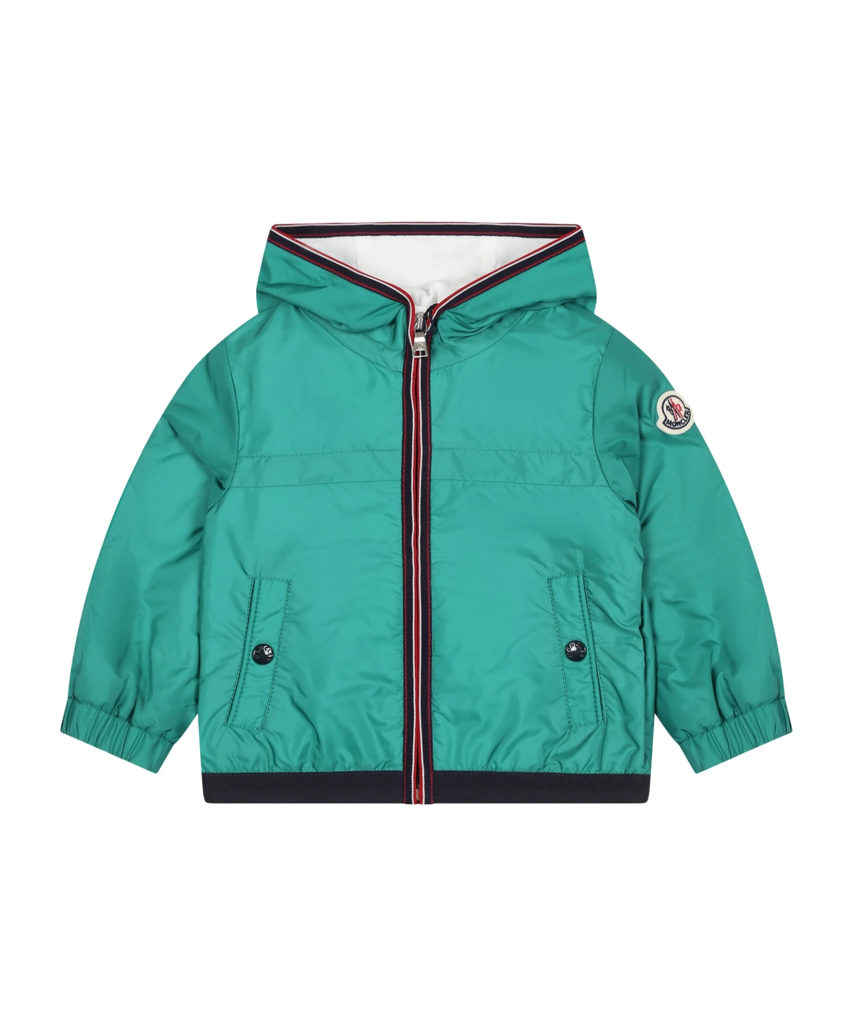 商品【预售7天】 Moncler|Moncler 男童夹克 J19511A000426835284M 绿色,价格¥1785,第1张图片