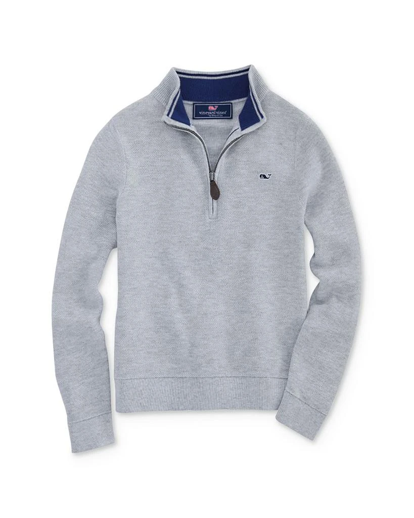 商品Vineyard Vines|Boys' Half-Zip Sweater - Little Kid, Big Kid,价格¥518,第1张图片详细描述