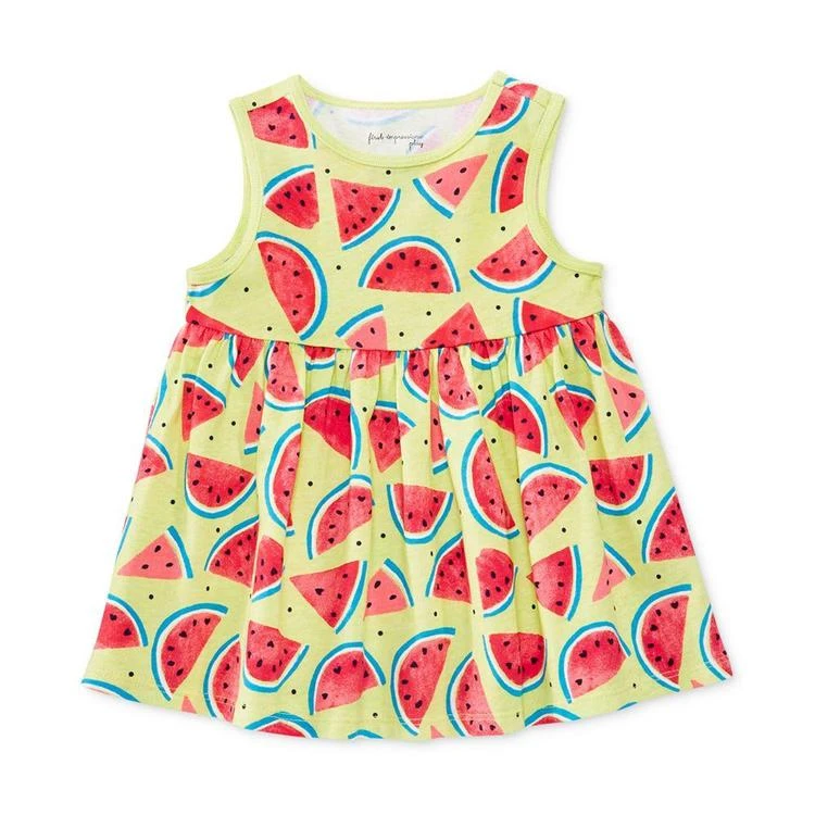 商品First Impressions|Watermelon-Print Cotton Babydoll Tunic, Baby Girls (0-24 months), Created for Macy's,价格¥28,第1张图片