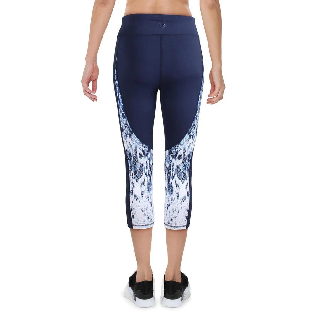 商品Splendid|Splendid Women's Ombre Snake Print Cropped Activewear Fitness Leggings,价格¥62,第2张图片详细描述