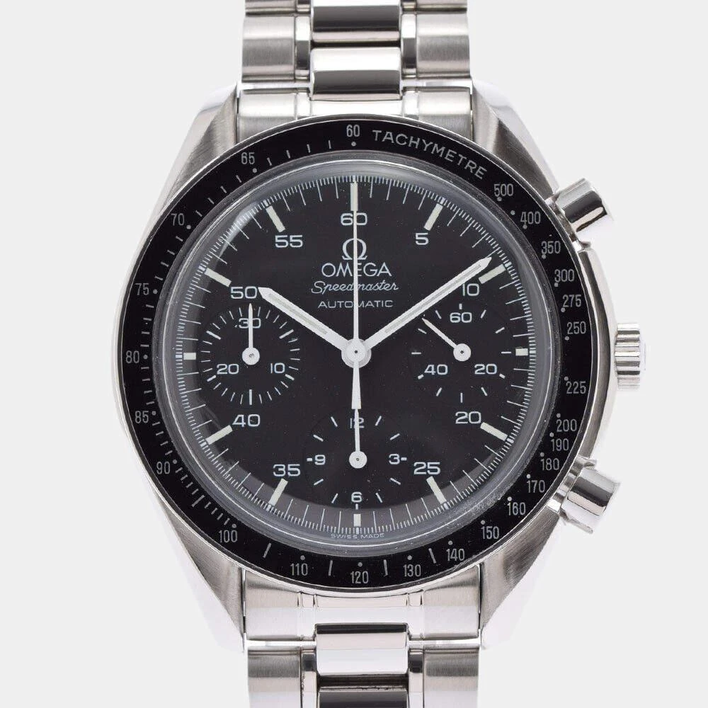 商品[二手商品] Omega|Omega Black Stainless Steel Speedmaster 3510.50 Automatic Men's Wristwatch 39 mm,价格¥20192,第1张图片