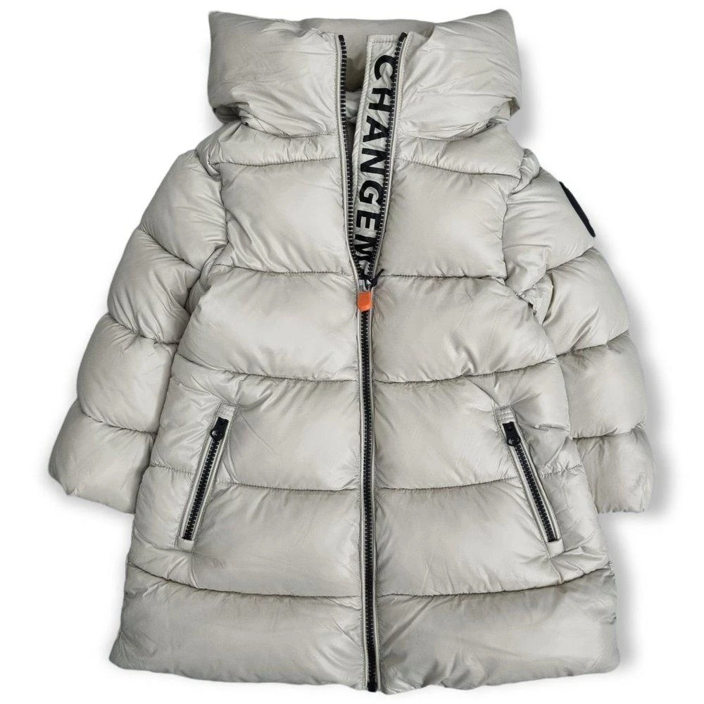 商品Save The Duck|Save The Duck Kids Zip-Up Hooded Quilted Jacket,价格¥812,第1张图片