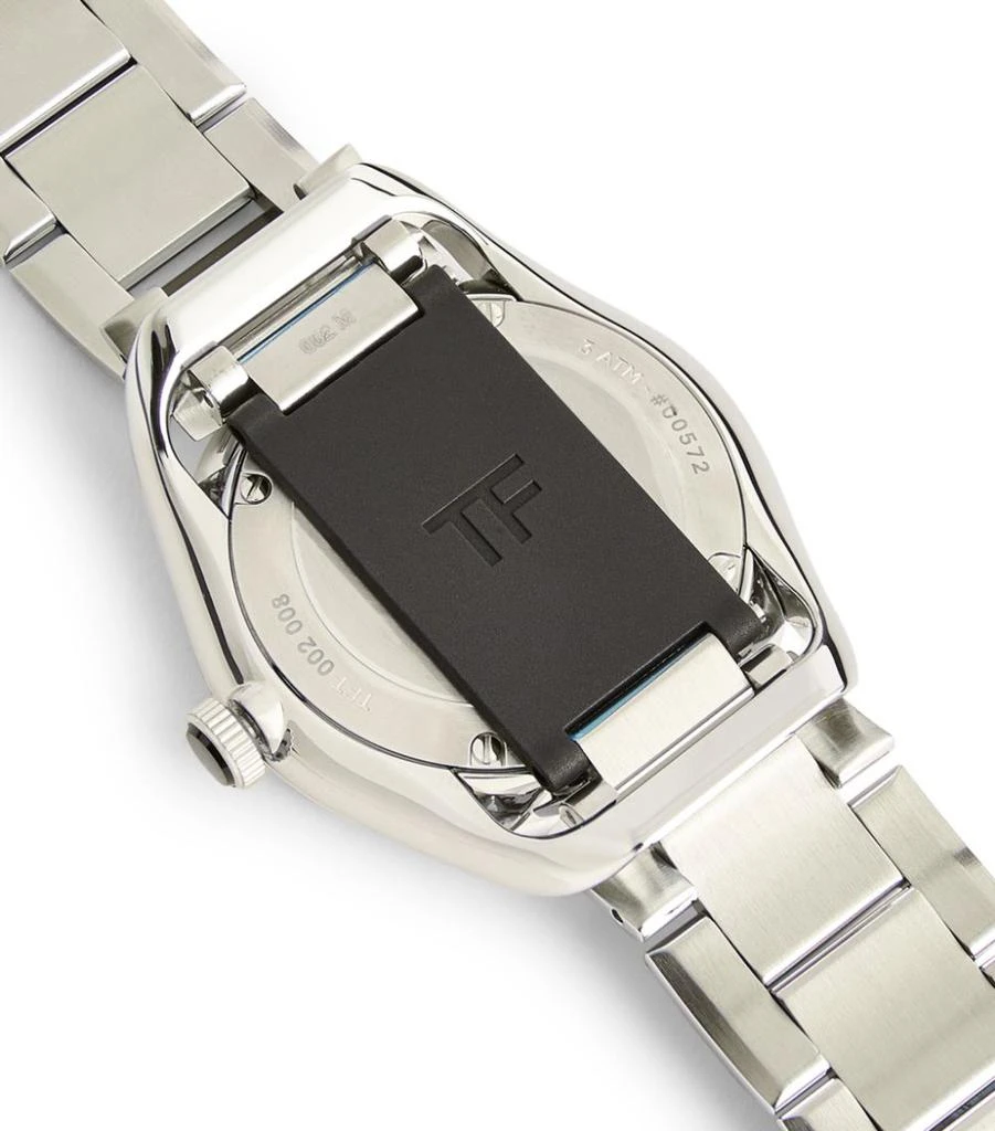 商品Tom Ford|Stainless Steel No. 002 Watch 38mm,价格¥21875,第3张图片详细描述