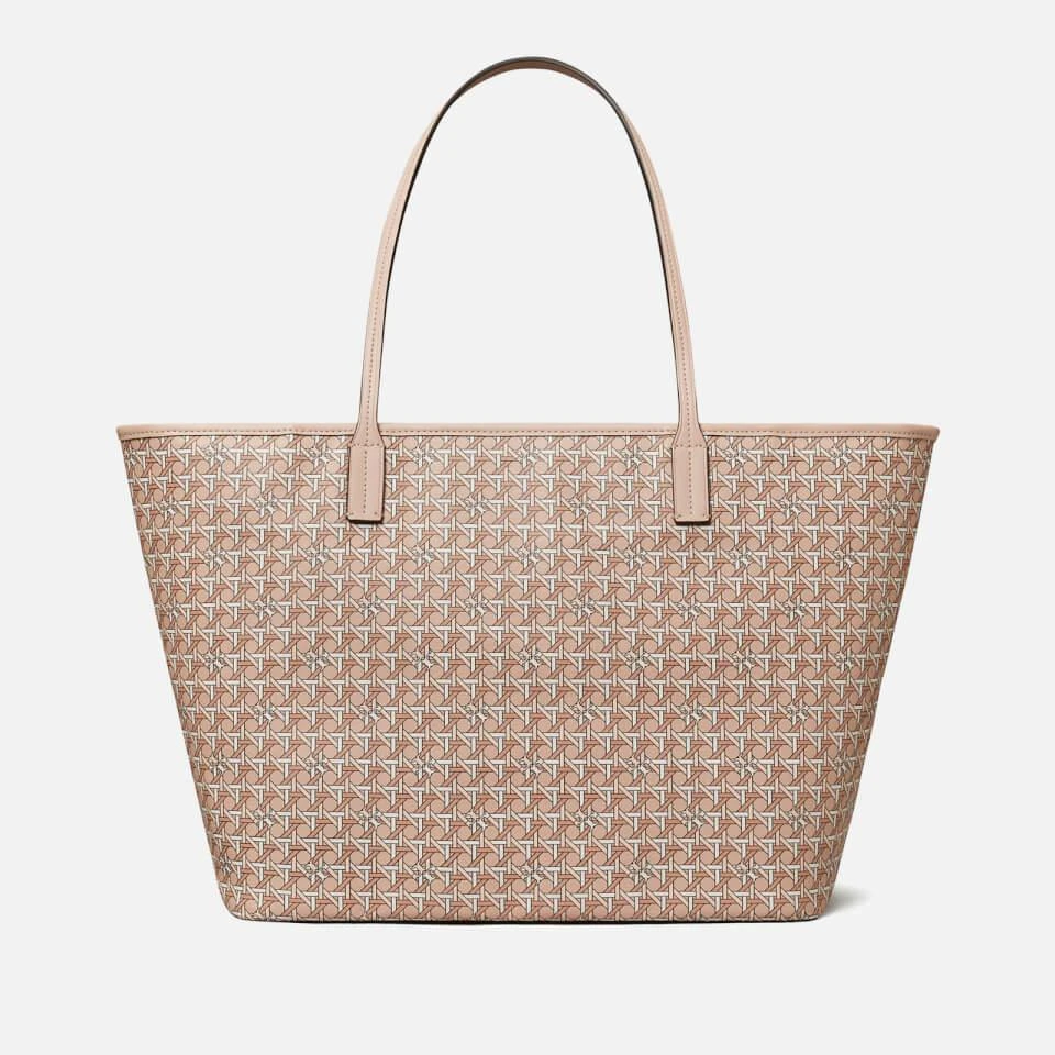 商品Tory Burch|Tory Burch Ever-Ready Monogram Coated-Canvas Tote Bag,价格¥1717,第4张图片详细描述