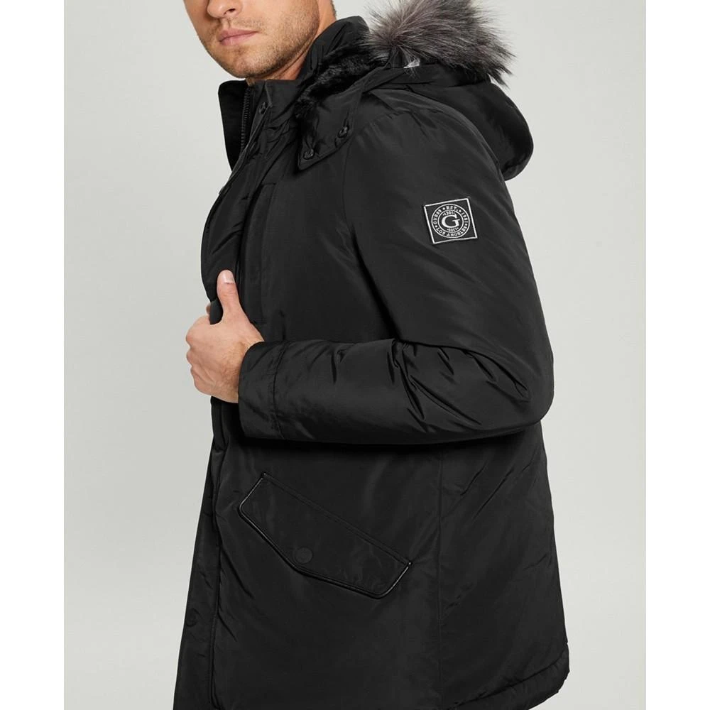 商品GUESS|Men's Real Down Parka Jacket,价格¥2233,第3张图片详细描述