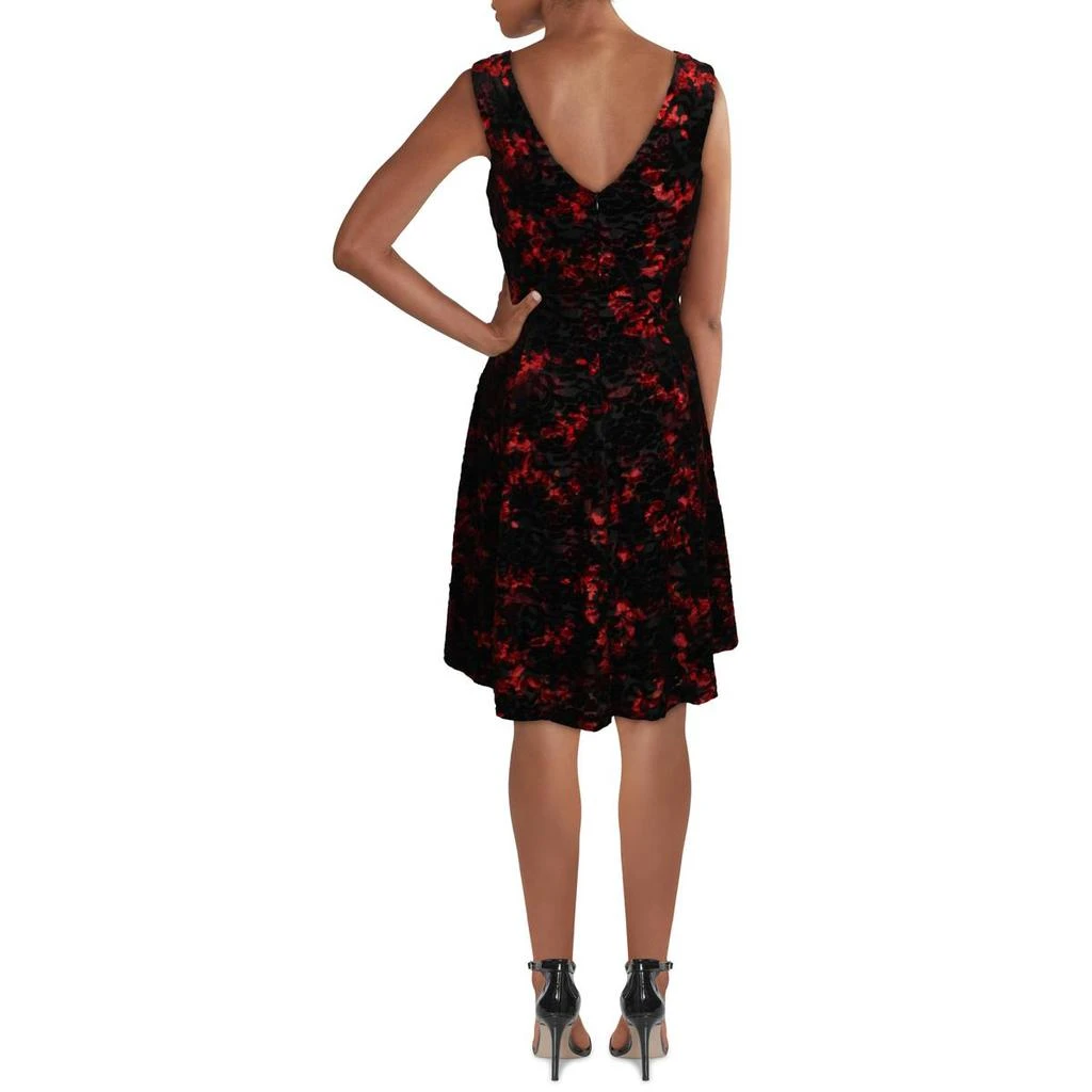 商品Kensie|Kensie Womens Velvet Burnout Mini Dress,价格¥84,第2张图片详细描述