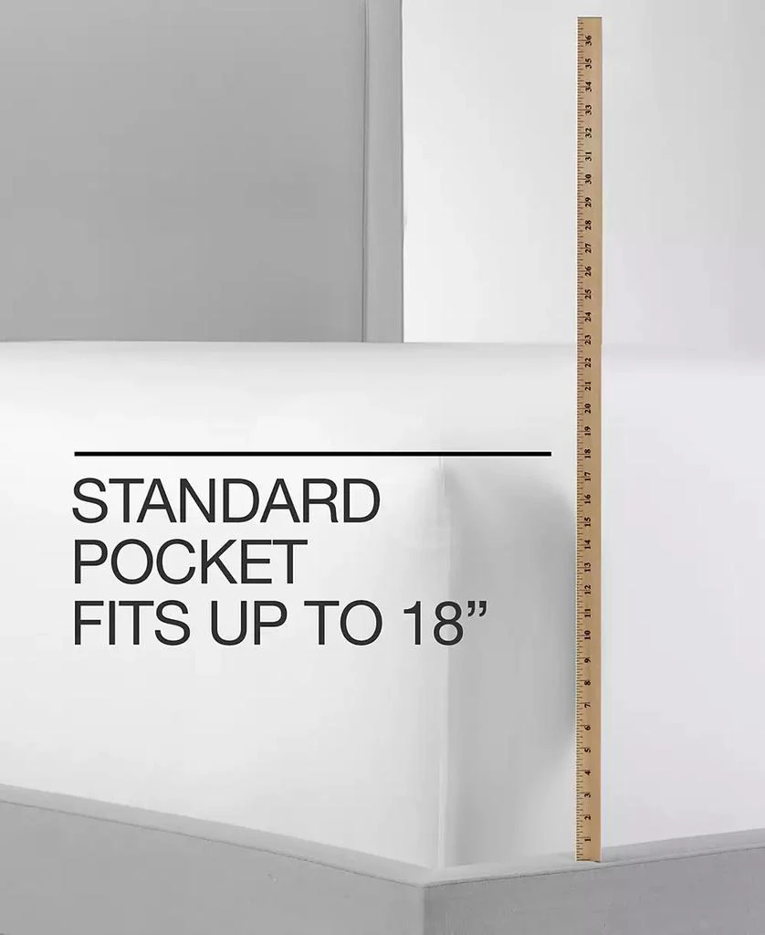 商品Charter Club|1.5" Stripe 550 Thread Count 100% Cotton 3-Pc. Sheet Set, Twin XL, Exclusively at Macy’s,价格¥359,第4张图片详细描述