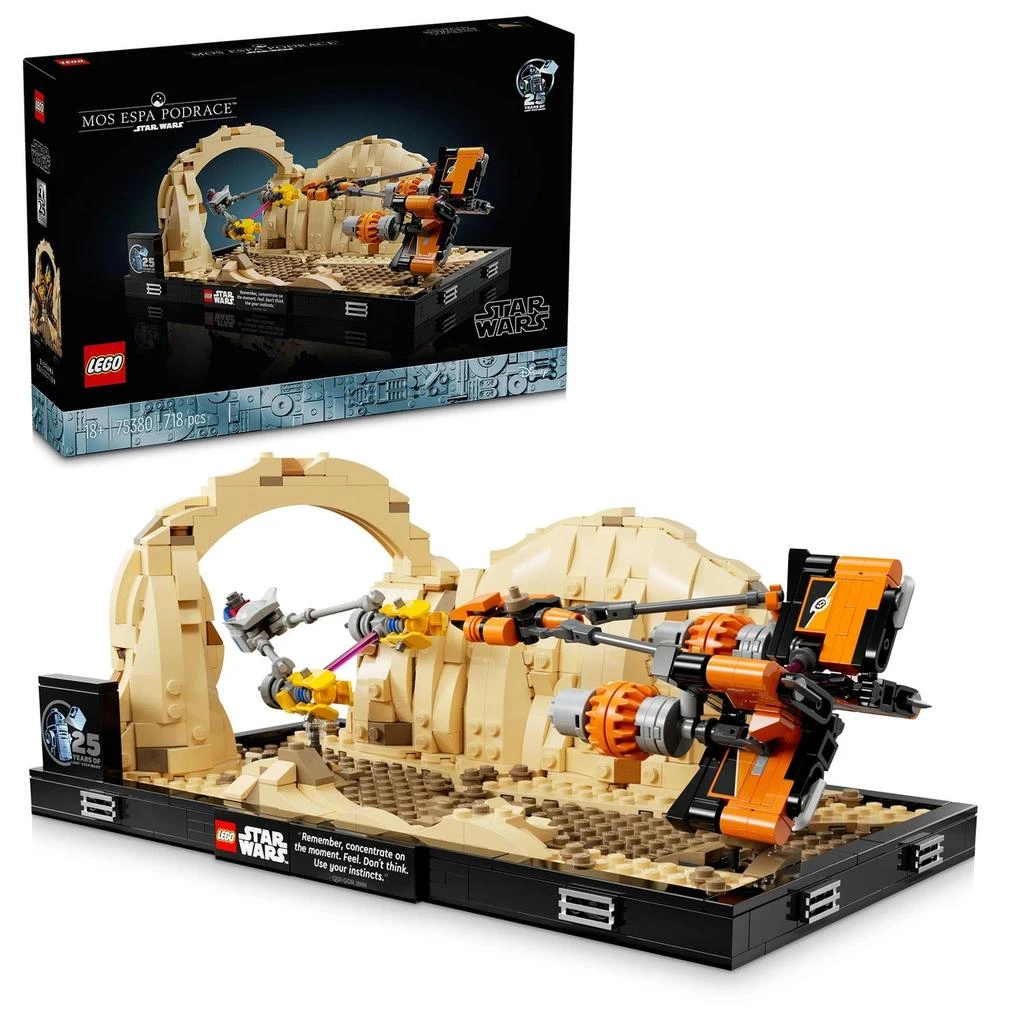 商品LEGO|LEGO Star Wars Mos Espa Podrace Diorama Set for Adults 75380,价格¥765,第1张图片