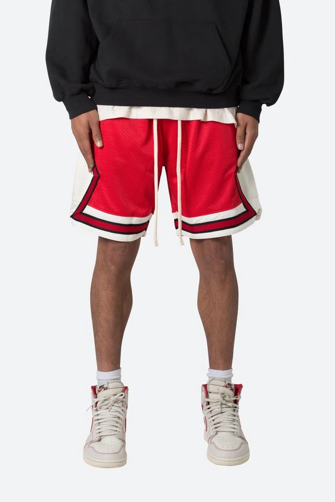 商品MNML|Classic Basketball Shorts - Red/White,价格¥150,第1张图片