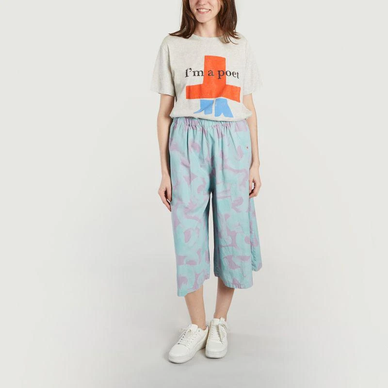 商品BOBO CHOSES|Printed large pants Blue Bobo Choses,价格¥828,第4张图片详细描述