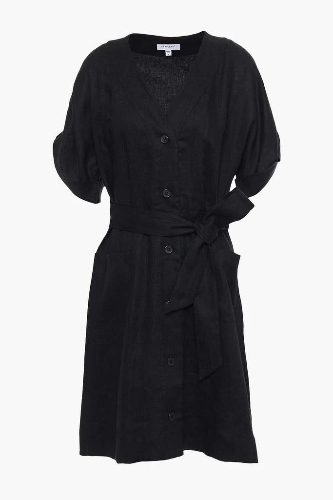 商品Equipment|Bernyce belted linen mini dress,价格¥529,第3张图片详细描述