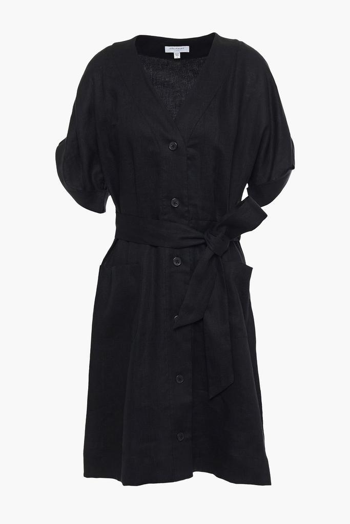 商品Equipment|Bernyce belted linen mini dress,价格¥745,第5张图片详细描述