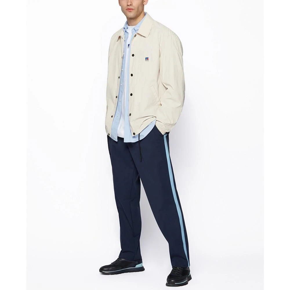 商品Hugo Boss|BOSS x Russell Athletic Men's Relaxed-Fit Jacket,价格¥2825,第4张图片详细描述