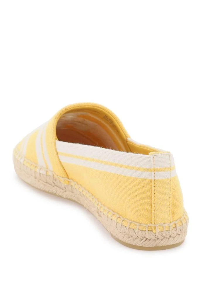 商品Tory Burch|striped espadrilles with double t,价格¥683,第3张图片详细描述