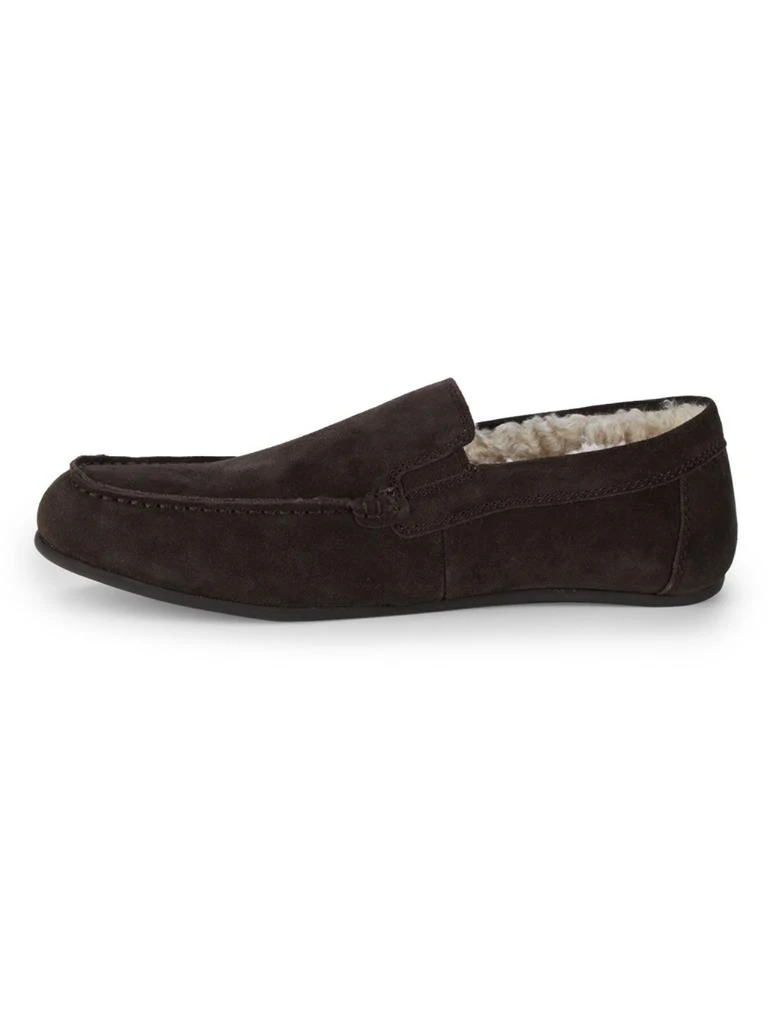 商品Vince|Gomez Faux Fur-Lined Suede Loafers,价格¥276,第4张图片详细描述