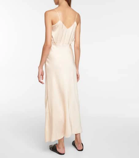 商品Jil Sander|Silk-blend slip dress,价格¥9720,第3张图片详细描述