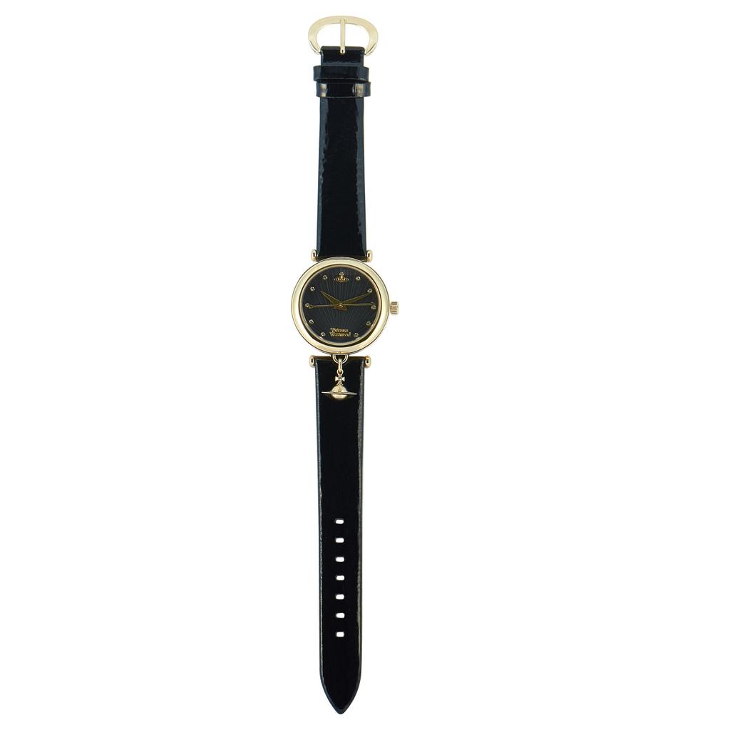 Vivienne Westwood Trafalgar Gold-Tone Stainless Steel Watch VV108BKBK商品第2张图片规格展示
