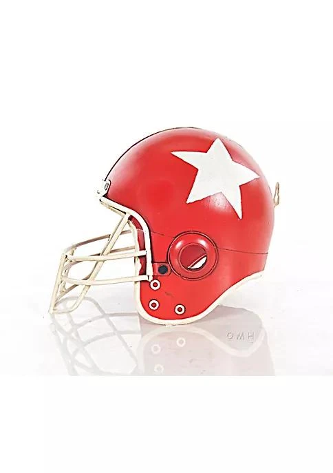 商品Old Modern Handicrafts|Modern Handicrafts Aj067 Handmade Football Helmet,价格¥690,第3张图片详细描述