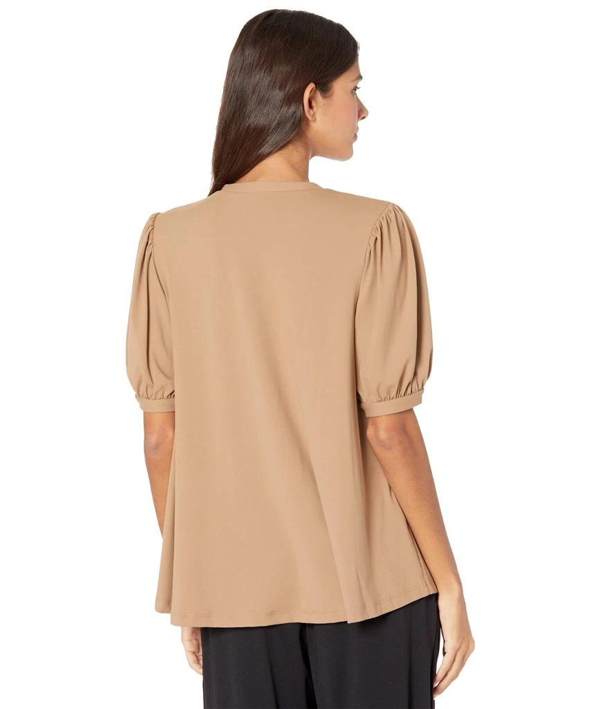 商品Susana Monaco|Puff Sleeve Gathered Band Top,价格¥253,第2张图片详细描述