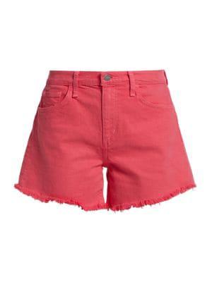 The Ozzie Mid-Rise Stretch Cut-Off Jeans Shorts商品第6张图片规格展示