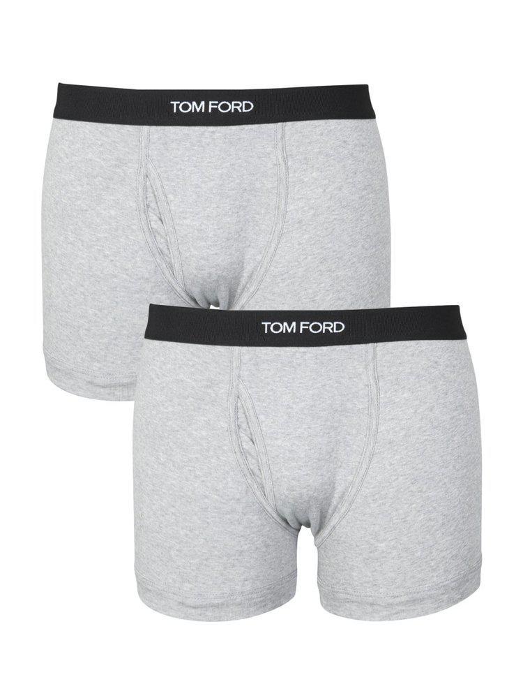 商品Tom Ford|Tom Ford Logo Waistband Pack Of Two Briefs,价格¥486-¥560,第1张图片