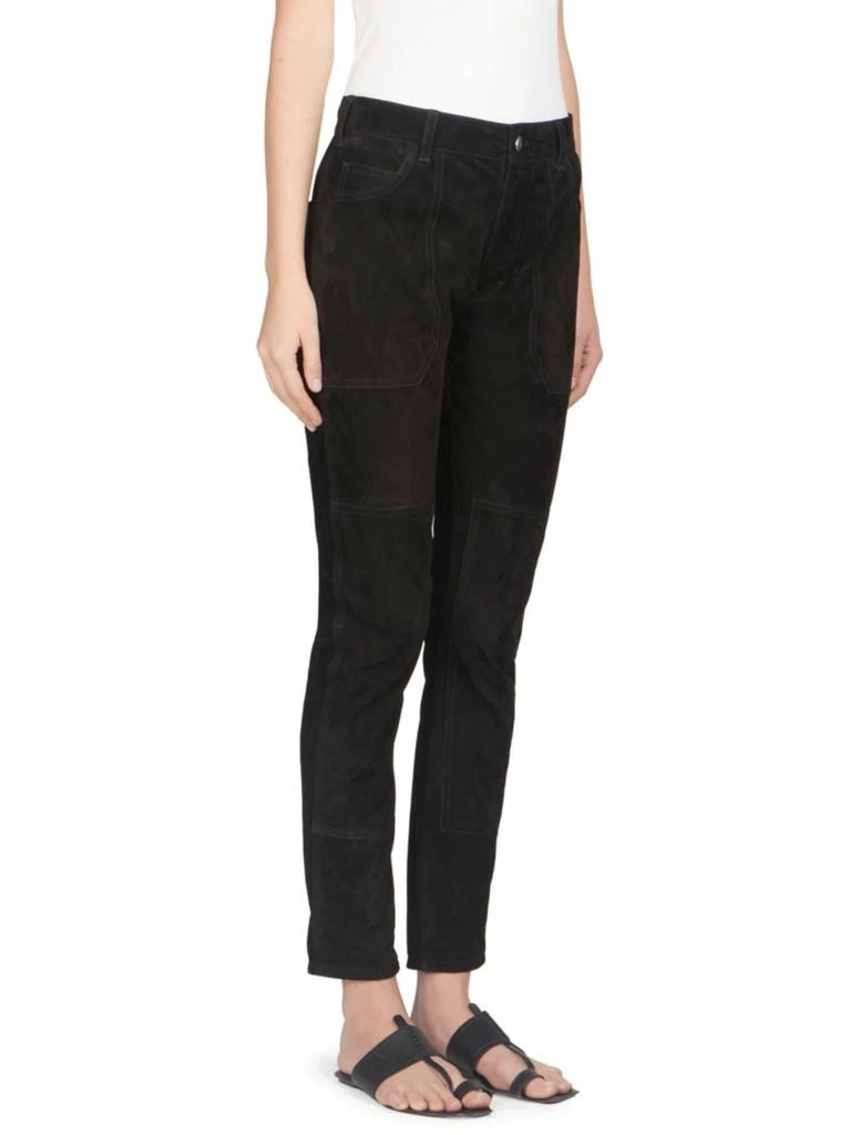 商品Yves Saint Laurent|Suede Worker Jeans,价格¥8929,第3张图片详细描述
