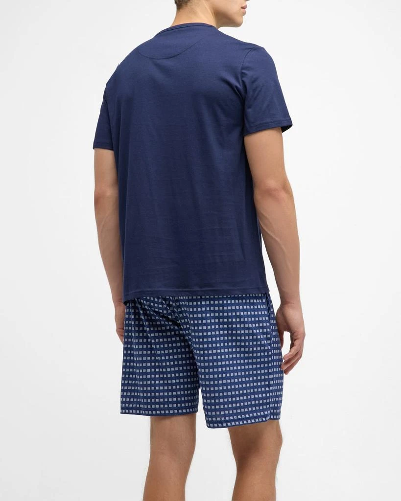 Men's Larry Checkered Short Pajama Set 商品