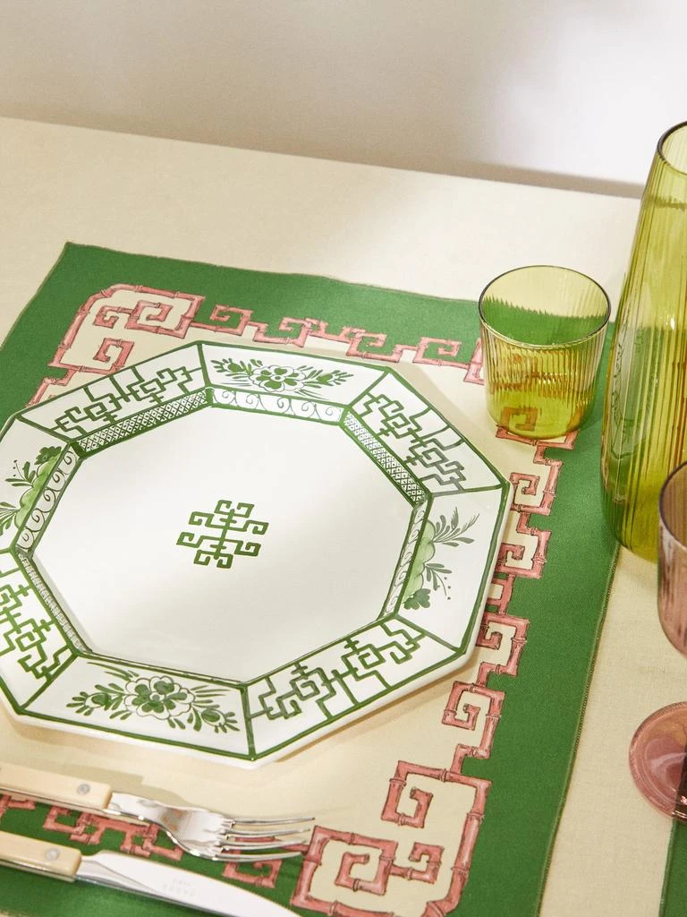 商品Gergei Erdei|Giardino hand-painted ceramic dinner plate,价格¥531,第2张图片详细描述