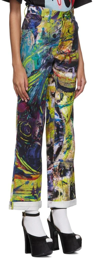 商品Charles Jeffrey Loverboy|Multicolor Cotton Jeans,价格¥1048,第2张图片详细描述