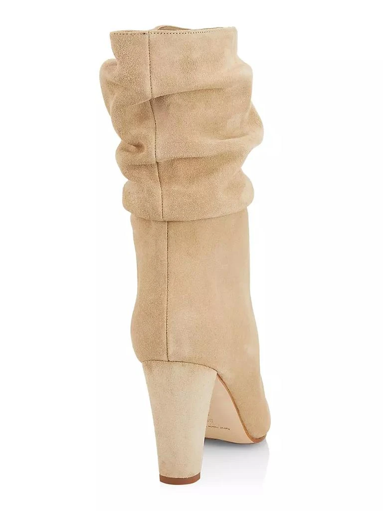 商品Manolo Blahnik|Calasso 90MM Slouchy Suede Booties,价格¥8151,第3张图片详细描述