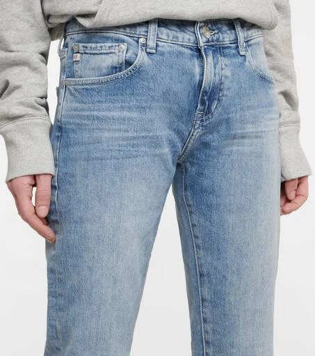 商品AG Jeans|Ex-Boyfriend中腰修身牛仔裤,价格¥1427,第4张图片详细描述
