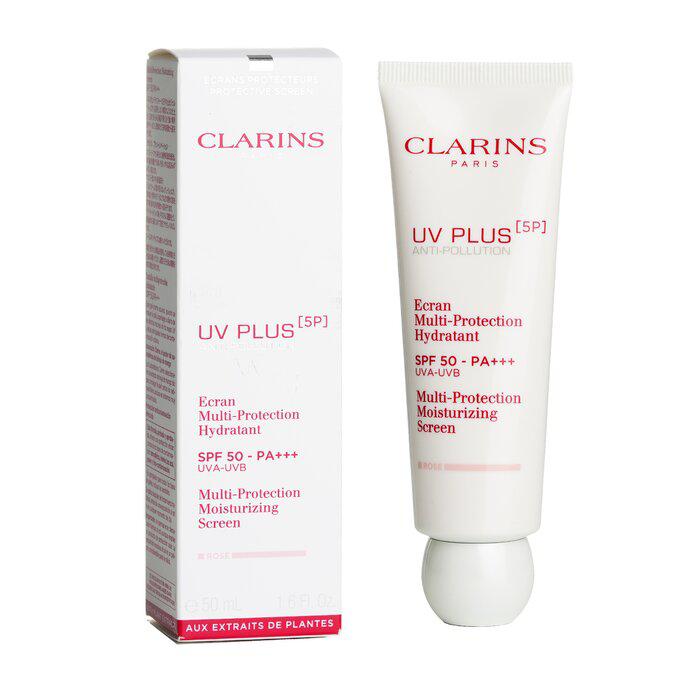 Clarins 「UV小白盾」娇韵诗多效轻透防晒乳SPF50 - 润粉色 50ml/1.6oz商品第2张图片规格展示