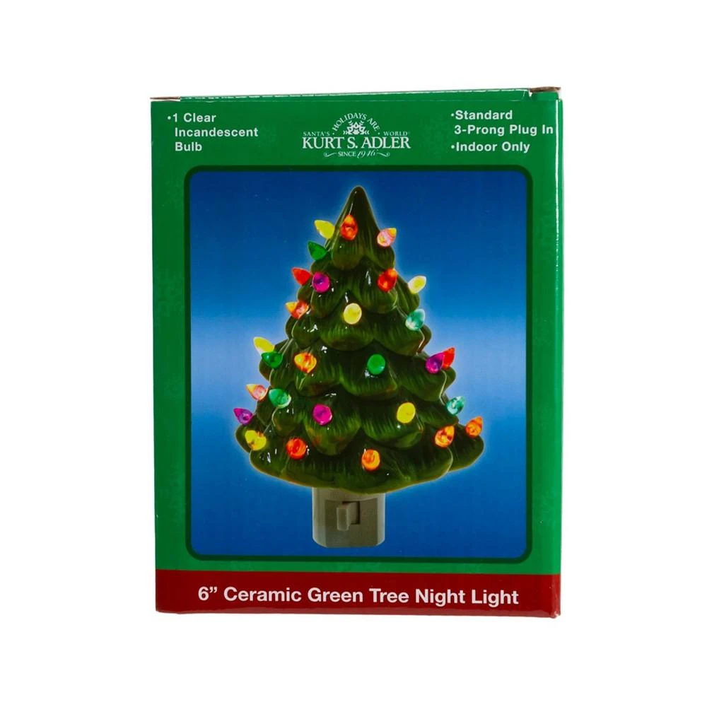 商品Kurt Adler|6" Tree Night Light,价格¥814,第1张图片