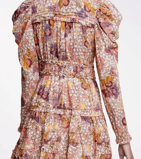 商品Ulla Johnson|Julie floral cotton-blend minidress,价格¥4018,第5张图片详细描述